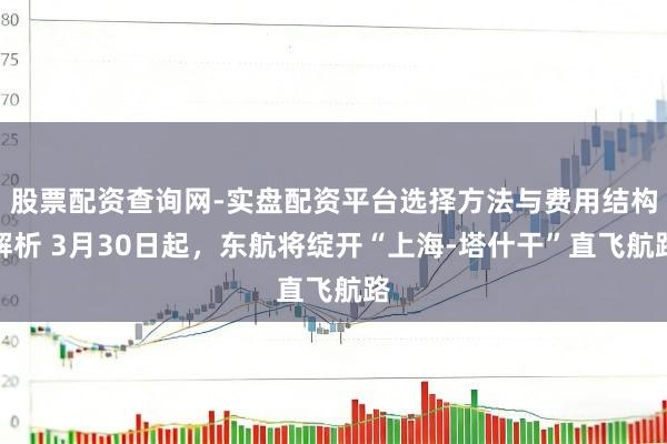 股票配资查询网-实盘配资平台选择方法与费用结构解析 3月30日起，东航将绽开“上海-塔什干”直飞航路
