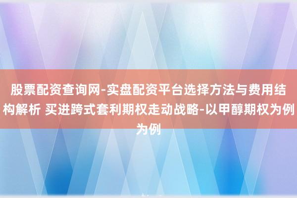 股票配资查询网-实盘配资平台选择方法与费用结构解析 买进跨式套利期权走动战略-以甲醇期权为例