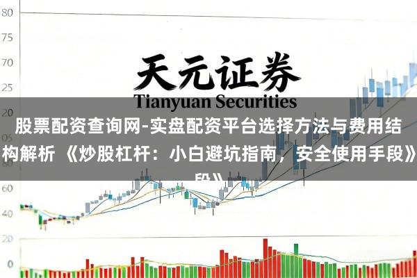 股票配资查询网-实盘配资平台选择方法与费用结构解析 《炒股杠杆：小白避坑指南，安全使用手段》