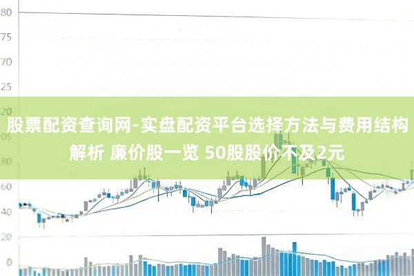 股票配资查询网-实盘配资平台选择方法与费用结构解析 廉价股一览 50股股价不及2元