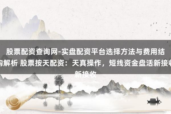 股票配资查询网-实盘配资平台选择方法与费用结构解析 股票按天配资：天真操作，短线资金盘活新接收