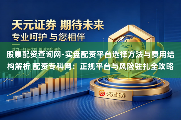 股票配资查询网-实盘配资平台选择方法与费用结构解析 配资专科网：正规平台与风险驻扎全攻略