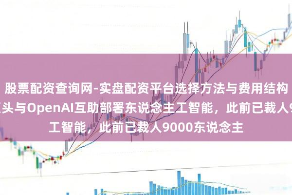股票配资查询网-实盘配资平台选择方法与费用结构解析 减重药巨头与OpenAI互助部署东说念主工智能，此前已裁人9000东说念主